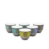 Roberto Cavalli Lizzard Sunrise Luxury box Set 6 Pcs Arabic Cup