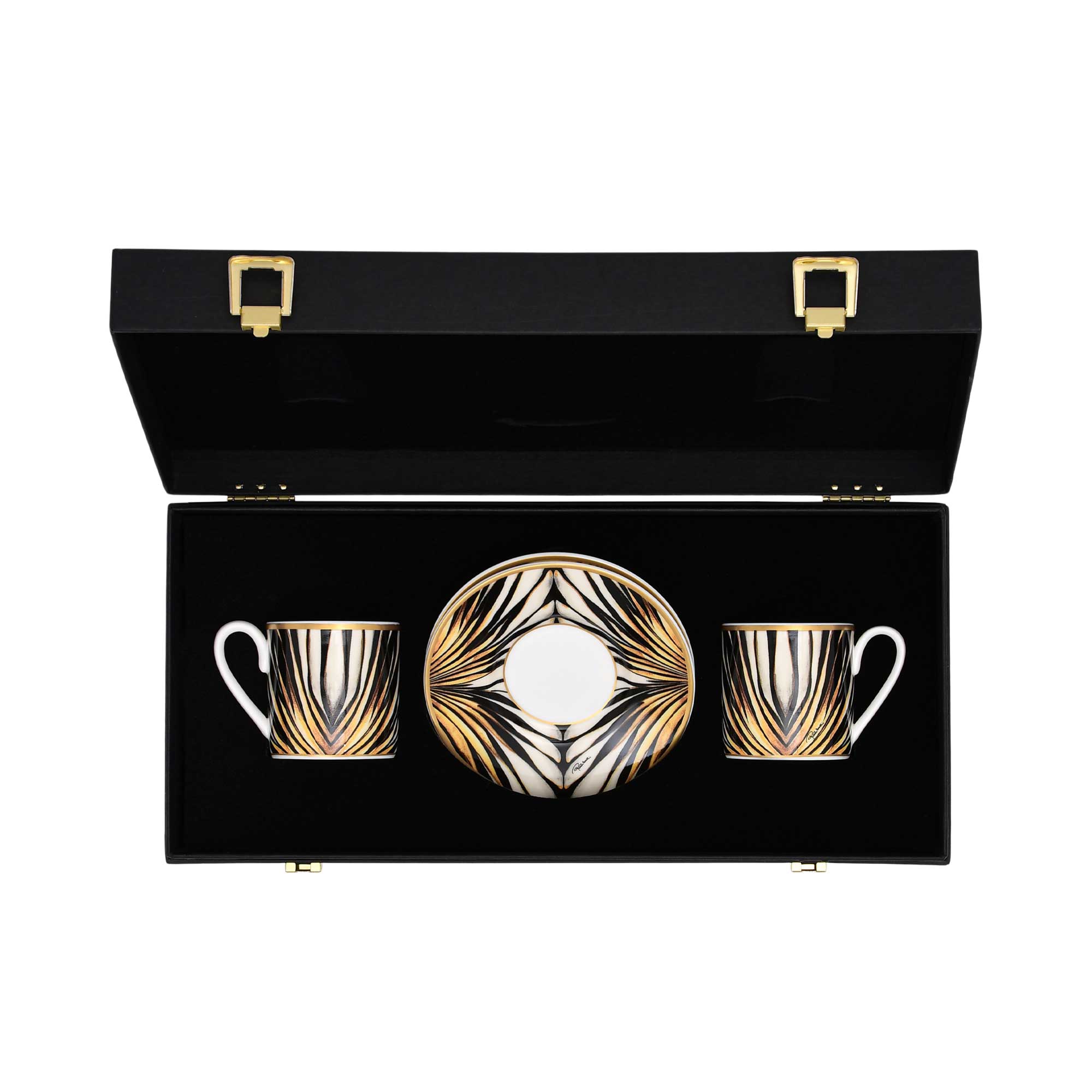 Roberto Cavalli Ray of Gold Luxury box Set 2 Pcs Coffee Cup Saucer | Coffee Cup & Saucer | Coffee Cup & Saucer Set | Coffee Set | Home and Furniture Home | Home and Furniture Home Drinkware Roberto Cavalli Ray of Gold Luxury box Set 2 Pcs Coffee Cup Saucer | Coffee Cup & Saucer | Coffee Cup & Saucer Set | Coffee Set | Home and Furniture Home | Home and Furniture Home Drinkware