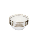 Casa Blu Dinner Set of 40 pcs with Gold Decoration