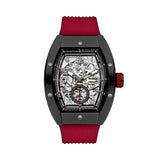 Cerruti 1881 Ovaro Men's Red Silicon Strap Watch