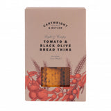 Cartwright & Butler Tomato  Black Olive Bread Thins 100g