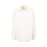 Citizens of Humanity Women's  Off-White Long-Sleeve Button-Down Shirt