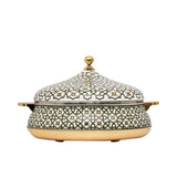 Casa Blu Emerald Arabesque Insulated Food Warmer