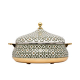 Casa Blu Emerald Arabesque Insulated Food Warmer