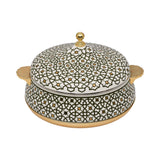 Casa Blu Emerald Arabesque Insulated Food Warmer