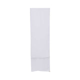 Close-up of the intricate white-on-white square textured pattern used on the back and lapels.