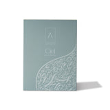 Artist’O Ciel Eau de Parfum in an ornate clear glass bottle with soft blue luxury packaging, showcasing a fresh and elegant fragrance design – Available for Online Purchase