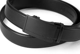 Samsonite AAMIR II Biz Auto Plate 04 Black Leather Belt