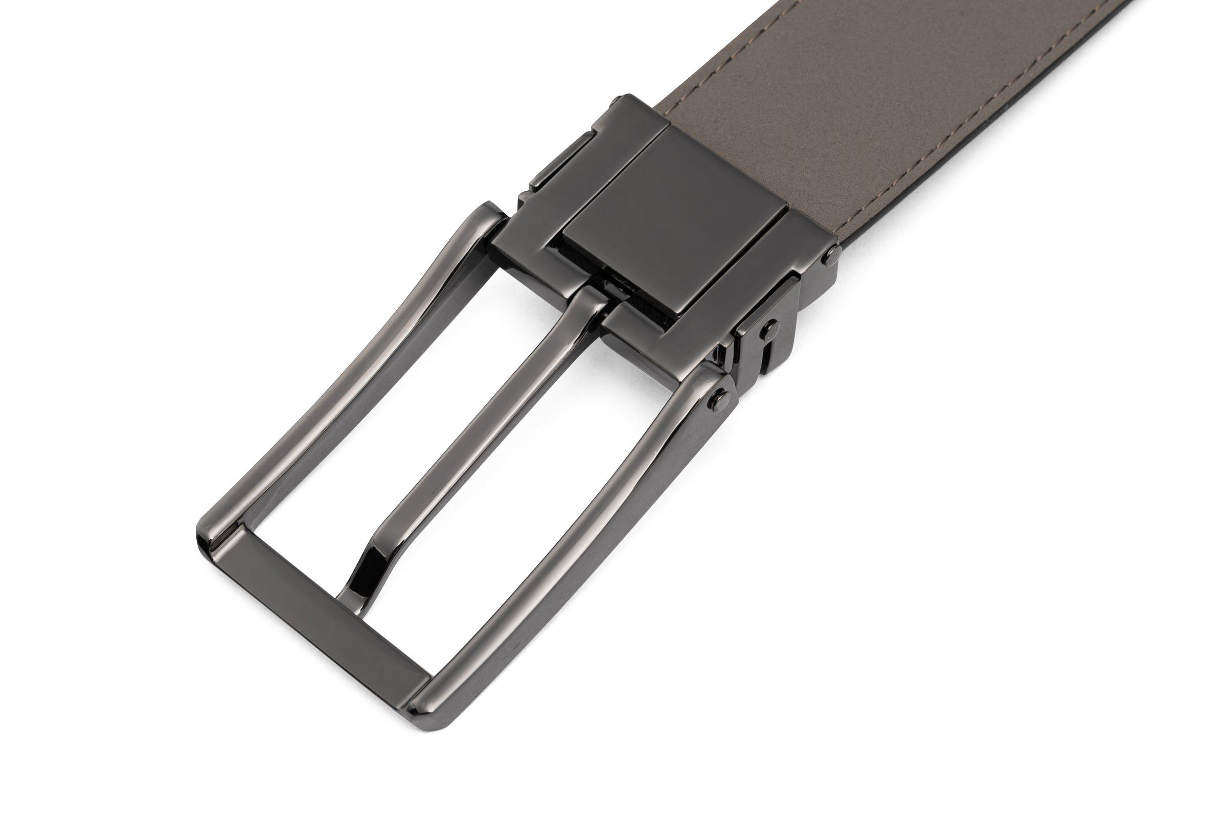 Samsonite AAMIR II Bizctr Square Black Leather Belt