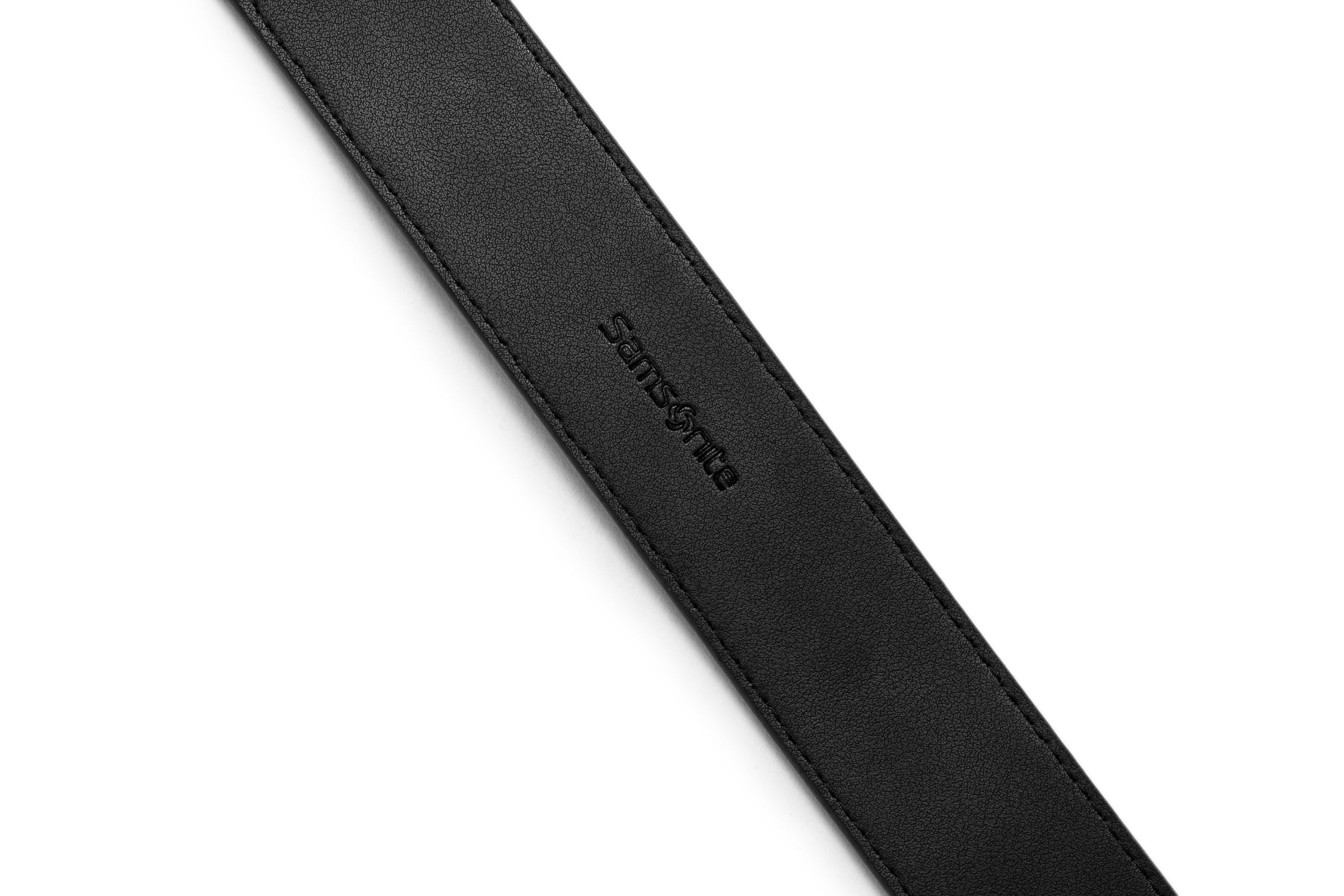 Samsonite AAMIR II BIZ PIN Plate 04 Black Leather Belt