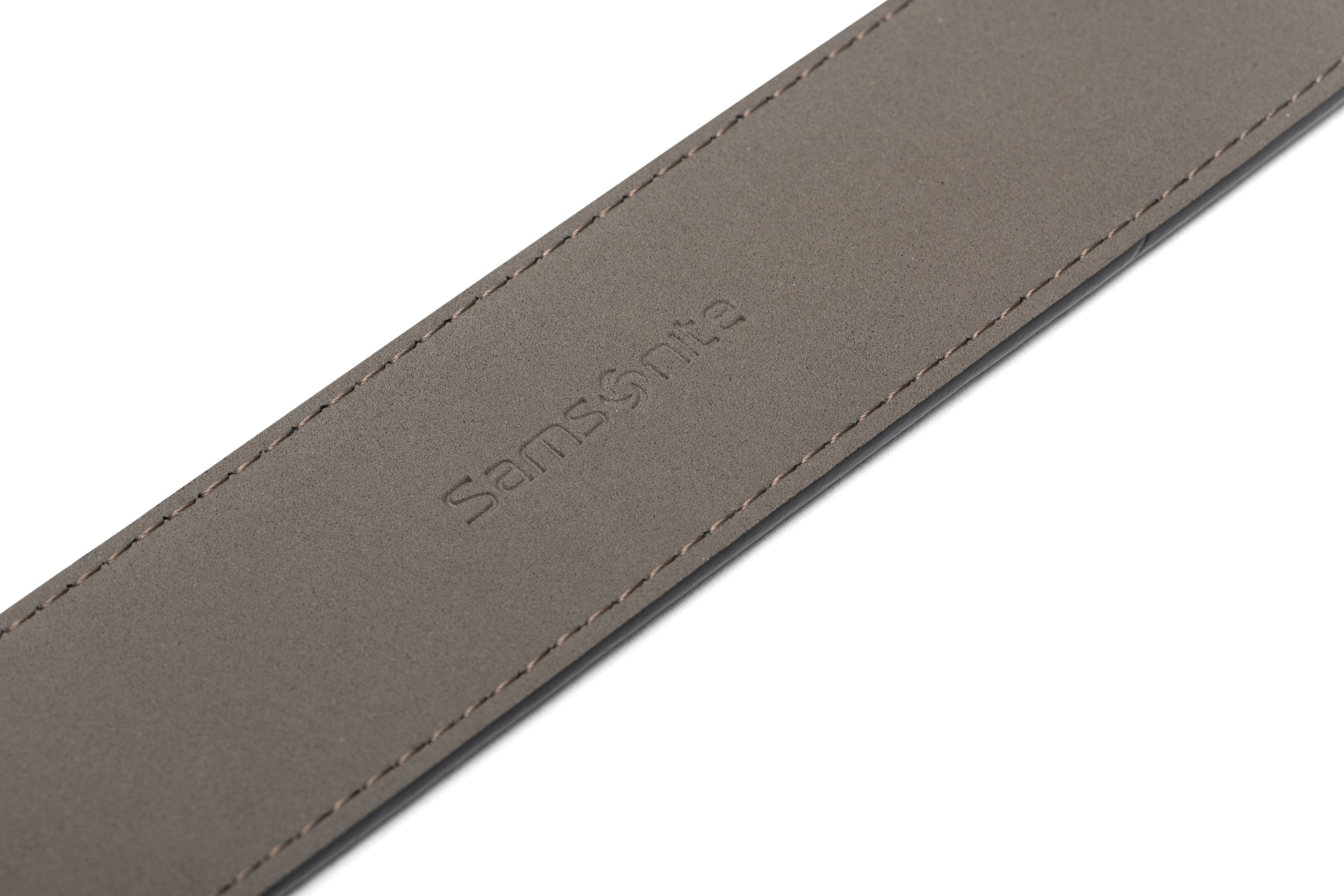 Samsonite AAMIR II Bizctr Square Black Leather Belt