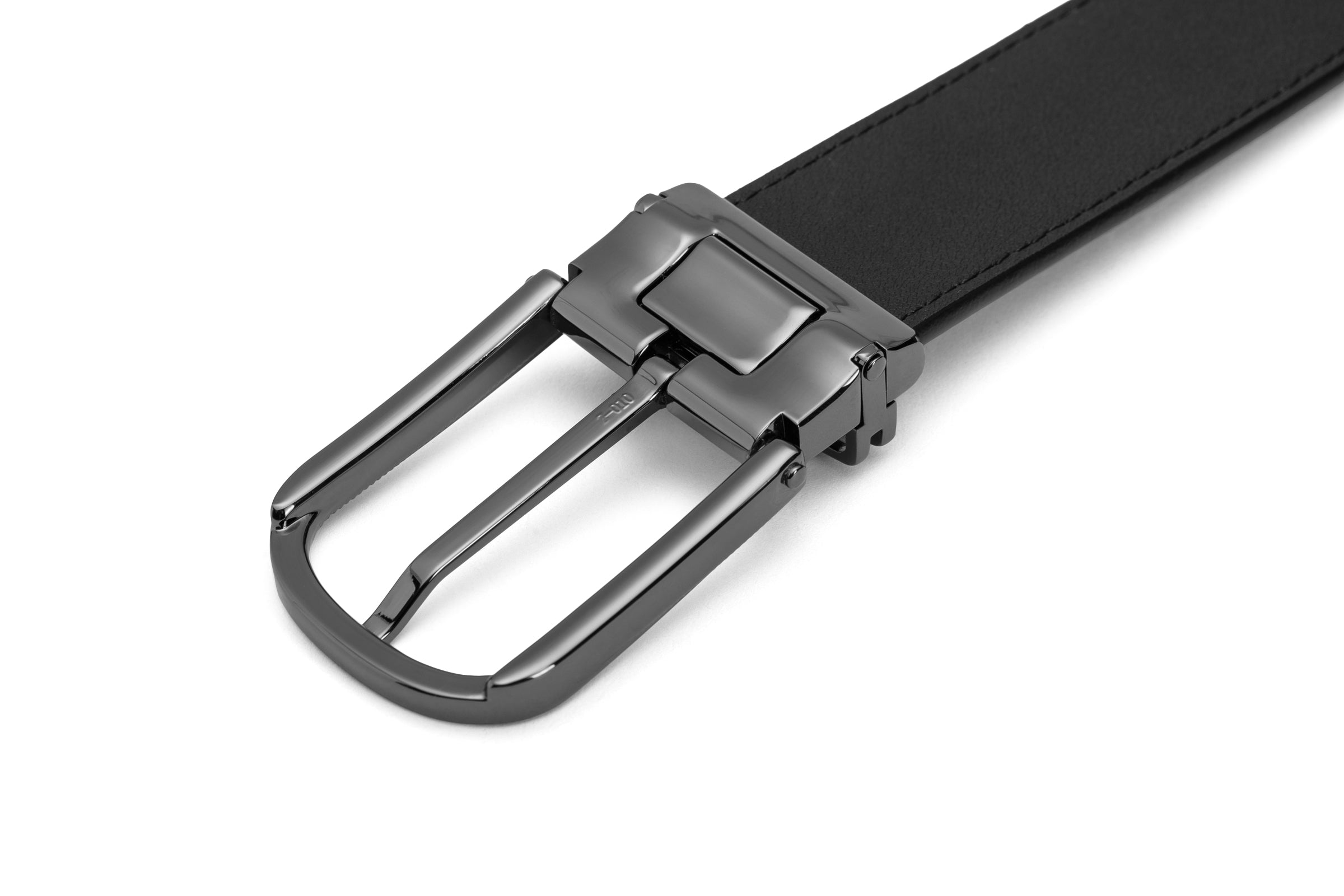 Samsonite AAMIR II Biz Ctr Arc Black Leather Belt