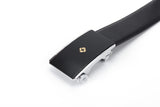 Samsonite AAMIR Basic Auto Golden Logo Black Leather Belt