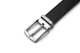 Samsonite AAMIR II BIZ PIN Plate 04 Black Leather Belt