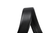 Samsonite AAMIR II Biz Plate AL Auto 02 Black Leather Belt