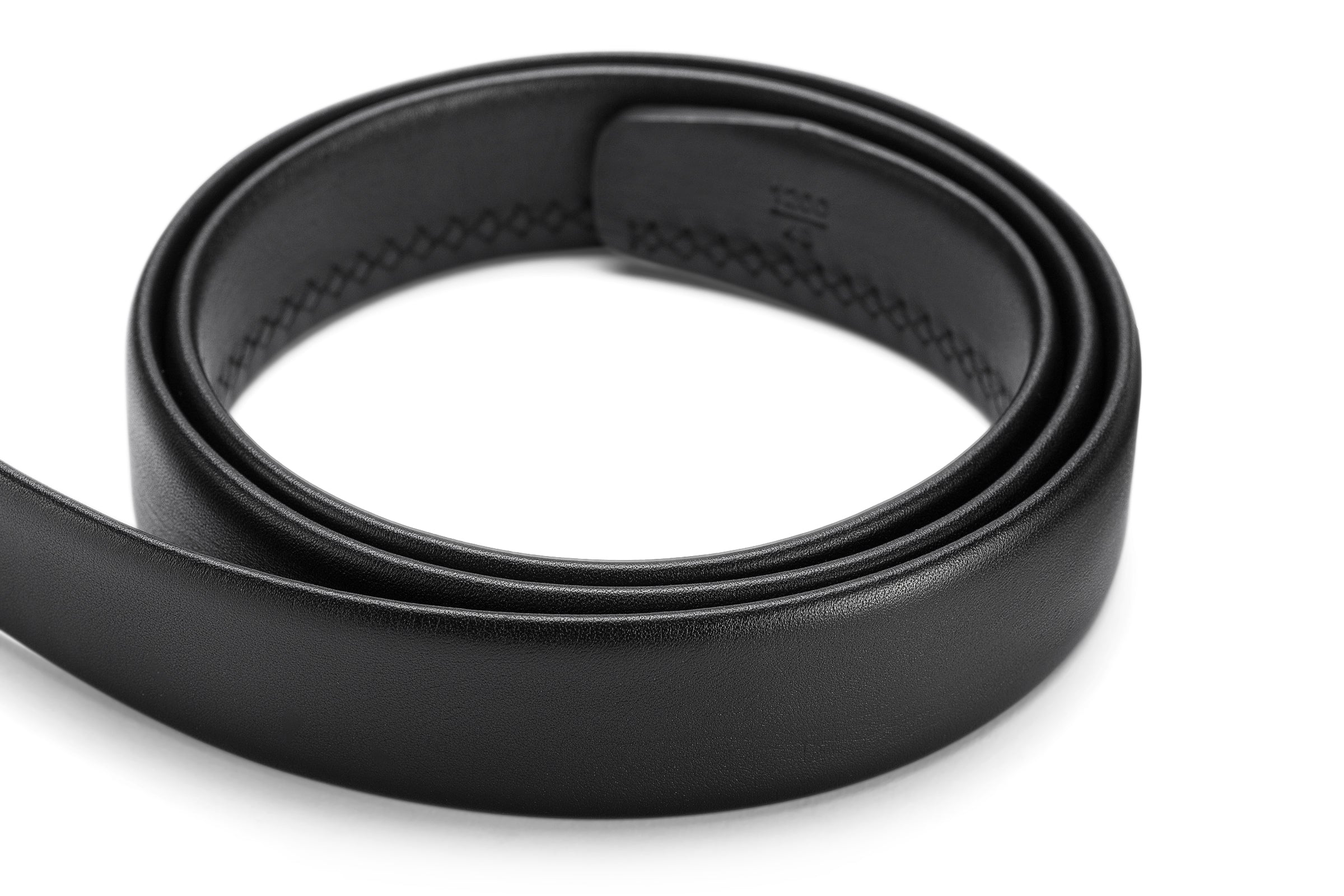 Samsonite AAMIR II Biz Plate AL Auto 02 Black Leather Belt