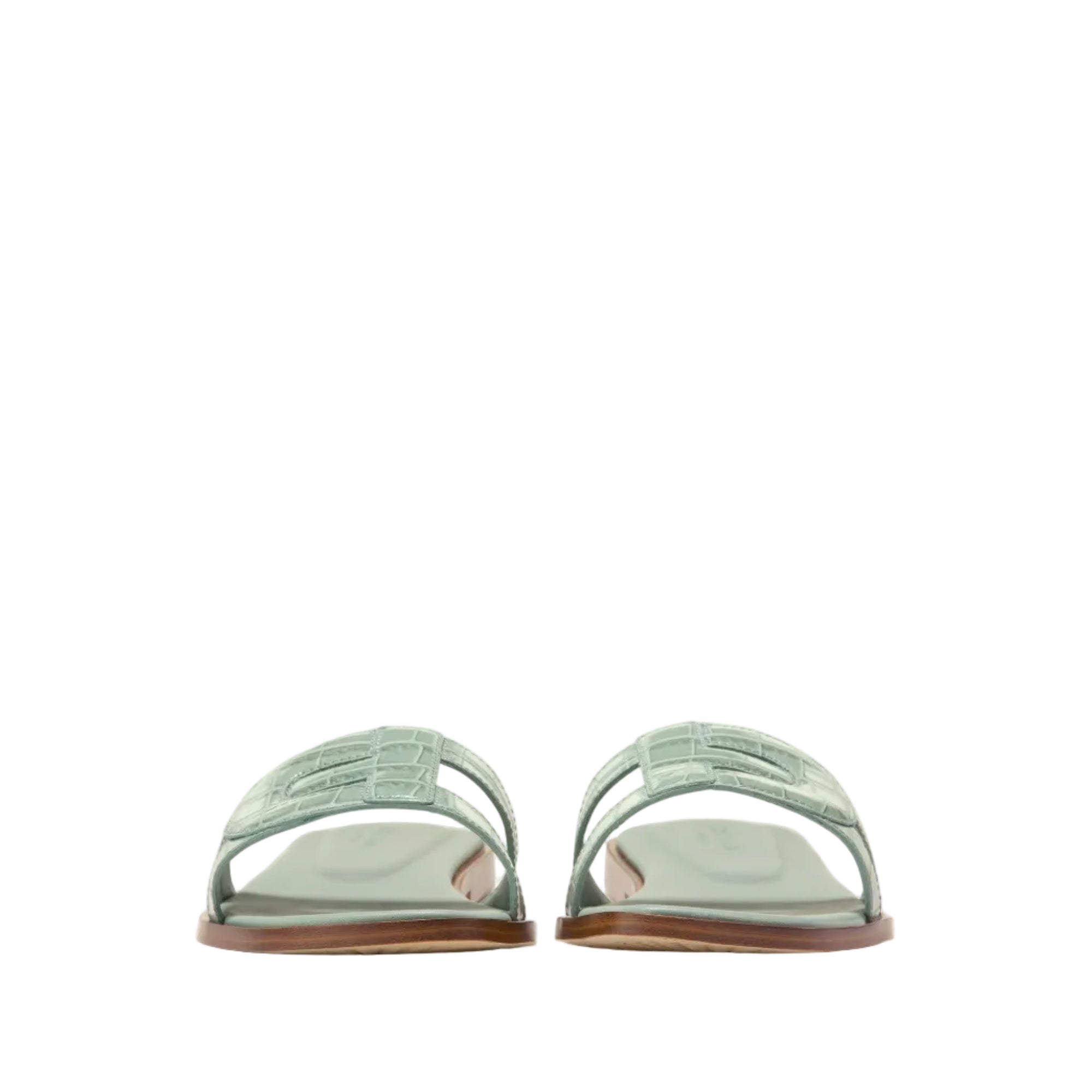 Cole Haan Women's Chrisee Slide Sandals
W37014:LILY PAD CROC PRINT LEATHER
