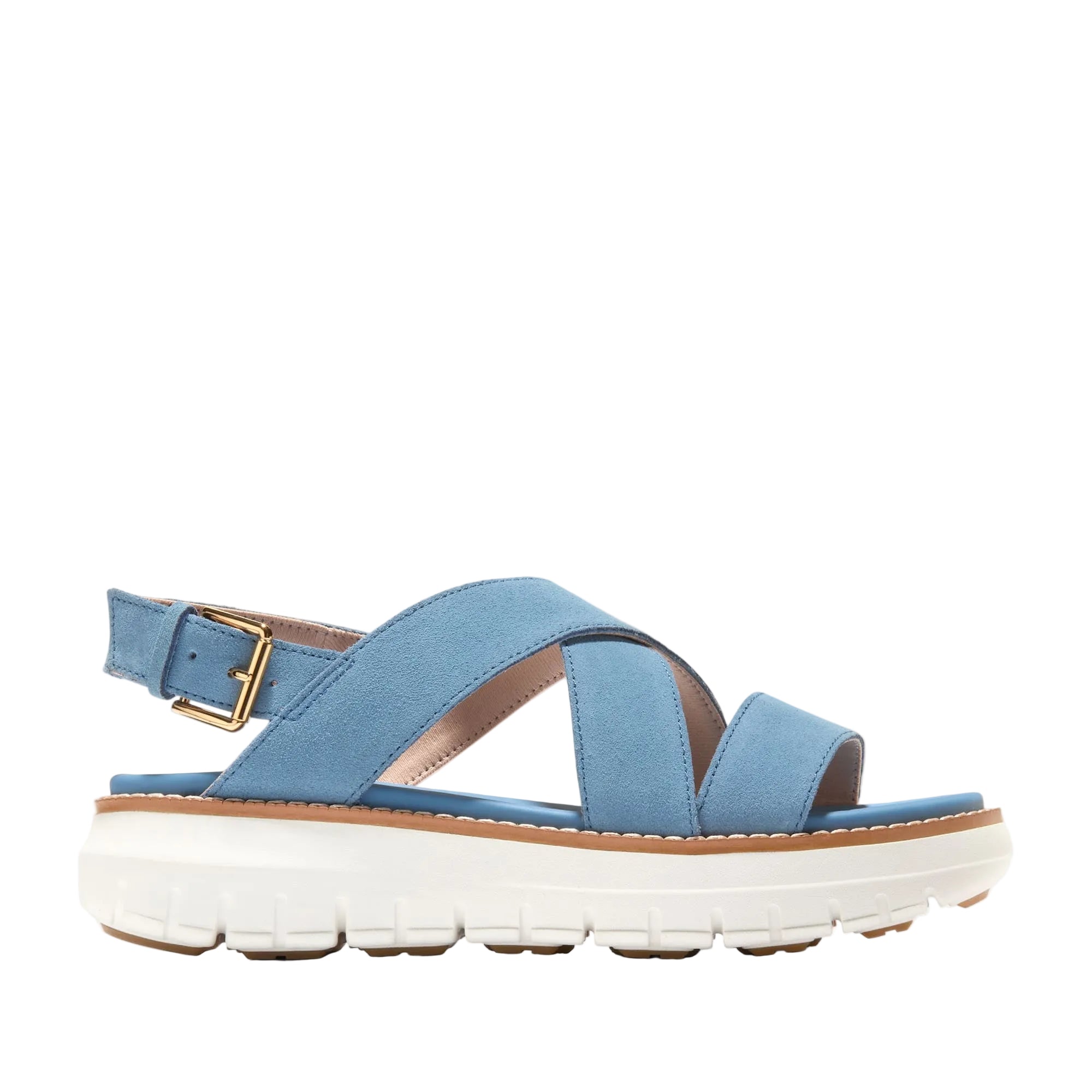 Cole Haan Women's ZERØGRAND Rexanna Sandals
W36552:PROVINCIAL BLUE SUEDE