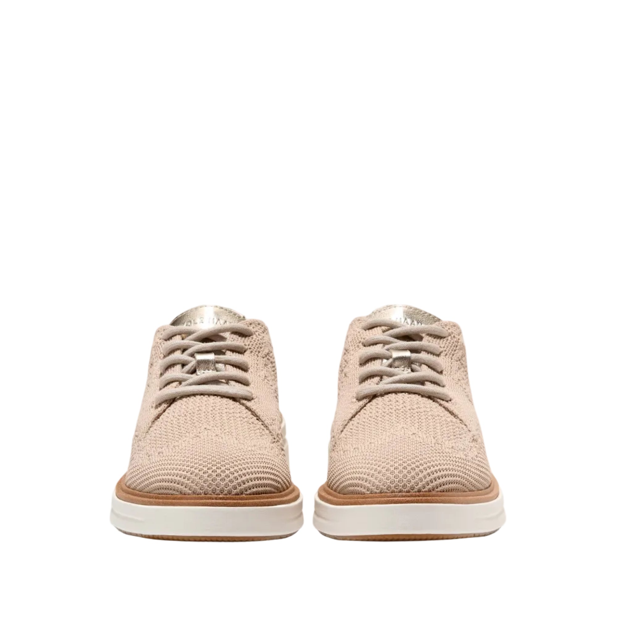 Cole Haan Women's ØriginalGrand CitySpectre Oxfords W36986:CH LT SESAME STITCHLITE / SOFT GOLD LTHR