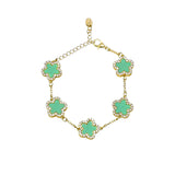 David Charles Kids Girl's Turquoise Bracelet