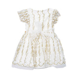 David Charles Kids Girl' Gold s Dress