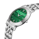 Saint Honore Deauville Women's Green Dial Silver Watch