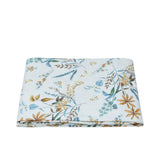 Dea Flora Double Band Print King Duvet Set – 260x240 cm – Italian Botanical Sateen | Luxury Bedding Collection