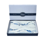 Dea Profumi Print King Duvet Set – 260x240 cm – Blue Floral Italian Design | Premium Bedding Collection