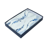 Dea Profumi Print King Duvet Set – 260x240 cm – Blue Floral Italian Design | Premium Bedding Collection
