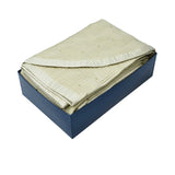 Dea Santorini 9-Piece Bed Sheet Set – 270x270 cm – Available in Blue & Ivory+2x50x80