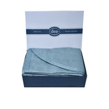 Dea Santorini 9-Piece Bed Sheet Set – 270x270 cm – Available in Blue & Ivory+2x50x80