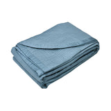 Dea Santorini 9-Piece Bed Sheet Set – 270x270 cm – Available in Blue & Ivory+2x50x80