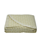 Dea Timothy Corrigan Intreccio Quilted Bedcover Set – 3 Pieces – Italian Raso Sateen Luxury