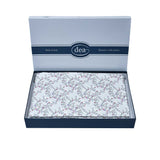 Dea Corolla Percale Print Duvet Cover Set – 240x220 cm – Italian Floral Elegance | Premium Cotton Bedding