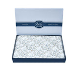 DEA Corolla Percale Print Duvet Cover Set – 260x240 cm – Italian Floral Design | Premium Cotton Bedding