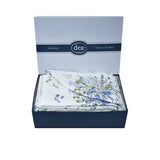 Dea Italian Luxury Alena Floral Print Sateen King Bedspread Set (7 Pieces) - 3 Color Options - Made in Italy