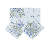 Dea Italian Luxury Alena Floral Print Sateen King Bedspread Set (7 Pieces) - 3 Color Options - Made in Italy