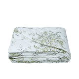 Dea Italian Luxury Alena Floral Print Sateen King Bedspread Set (7 Pieces) - 3 Color Options - Made in Italy