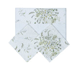 Dea Italian Luxury Alena Floral Print Sateen King Bedspread Set (7 Pieces) - 3 Color Options - Made in Italy