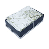 Dea Italian Luxury Alena Floral Print Sateen King Bedspread Set (7 Pieces) - 3 Color Options - Made in Italy