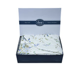 Dea Alena St. Raso Print Queen Bedspread Set – 7 Pieces – Italian Floral Elegance | Available in 3 Colors