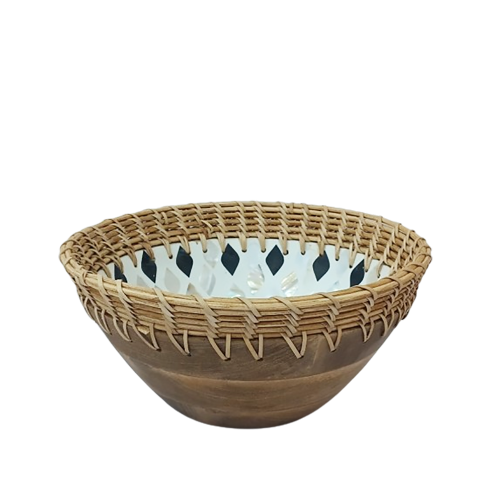 Van Deurs Danmark Bowl With Enamel & Cane 24x12 Cm | Bowl | Bowls | Home and Furniture Home | Home and Furniture Home Table Top | New Collection Van Deurs Danmark Bowl With Enamel & Cane 24x12 Cm | Bowl | Bowls | Home and Furniture Home | Home and Furniture Home Table Top | New Collection