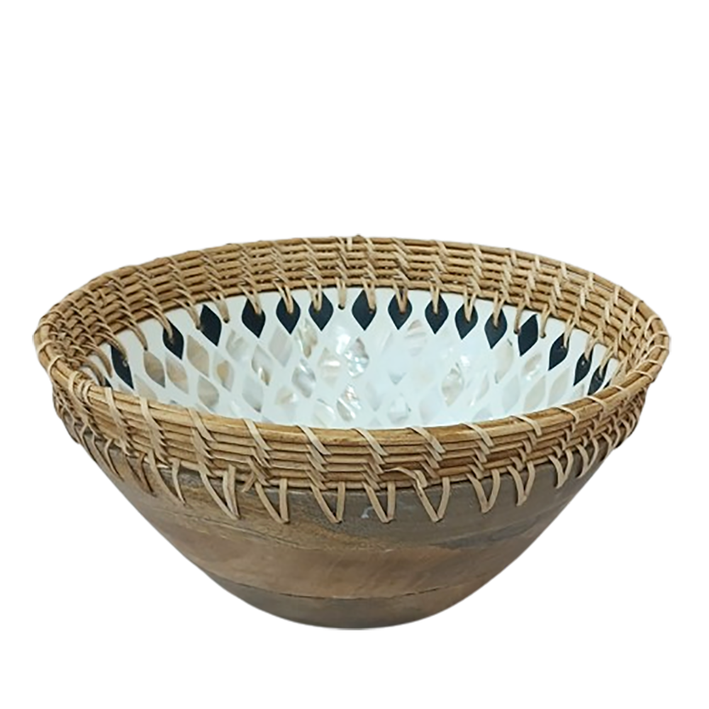 Van Deurs Danmark Bowl With Enamel & Cane 33x15 Cm | Bowl | Bowls | Home and Furniture Home | Home and Furniture Home Table Top | New Collection Van Deurs Danmark Bowl With Enamel & Cane 33x15 Cm | Bowl | Bowls | Home and Furniture Home | Home and Furniture Home Table Top | New Collection