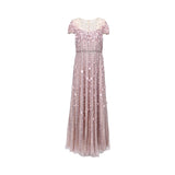 Mac Duggal Women's Vintage Lilac Dress