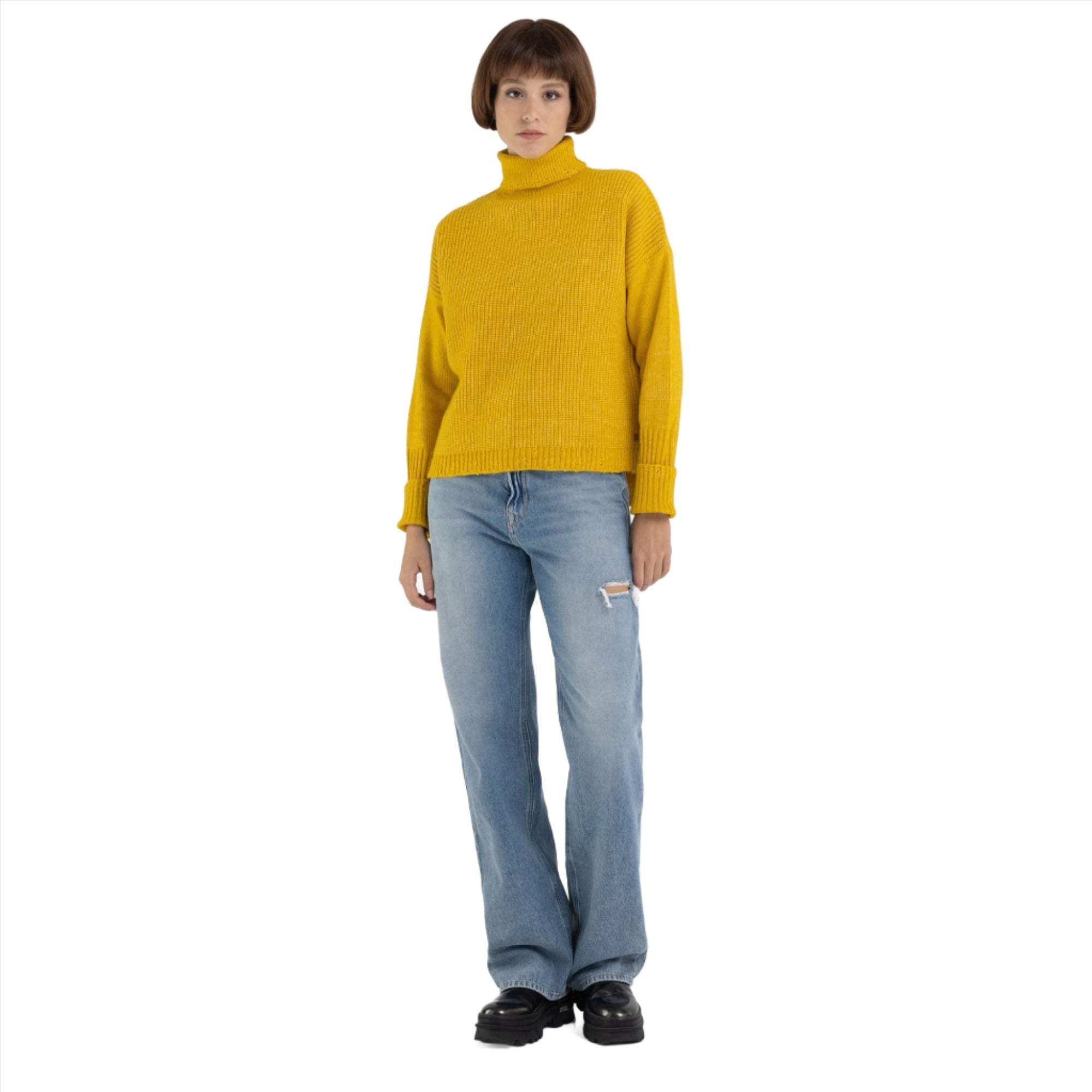 Replay Recycled turtleneck sweater | Clothing | GCC | Sweaters and Cardigans | Women | Women All Clothing | Womens | Womens Fashion Replay Recycled turtleneck sweater | Clothing | GCC | Sweaters and Cardigans | Women | Women All Clothing | Womens | Womens Fashion
