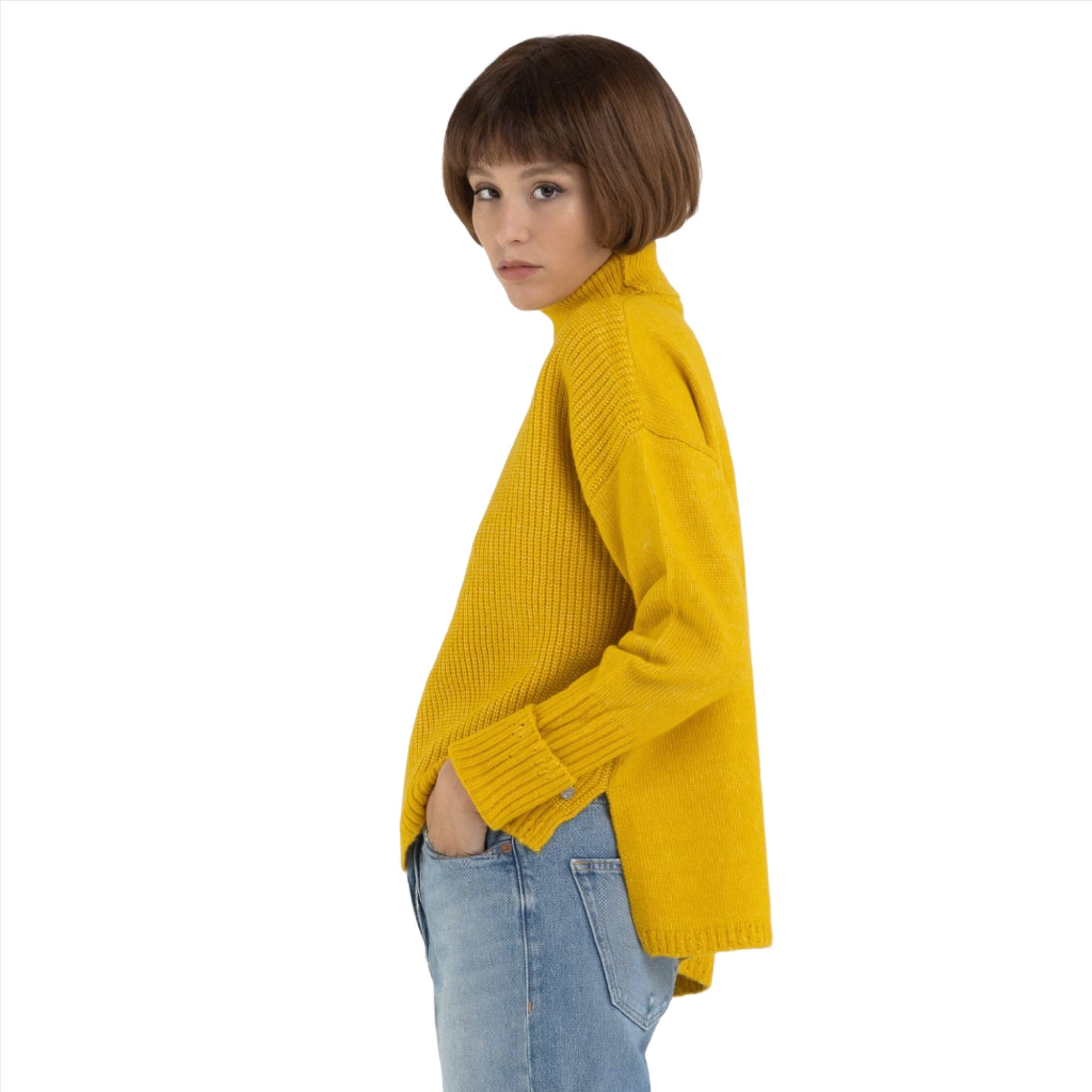 Replay Recycled turtleneck sweater | Clothing | GCC | Sweaters and Cardigans | Women | Women All Clothing | Womens | Womens Fashion Replay Recycled turtleneck sweater | Clothing | GCC | Sweaters and Cardigans | Women | Women All Clothing | Womens | Womens Fashion