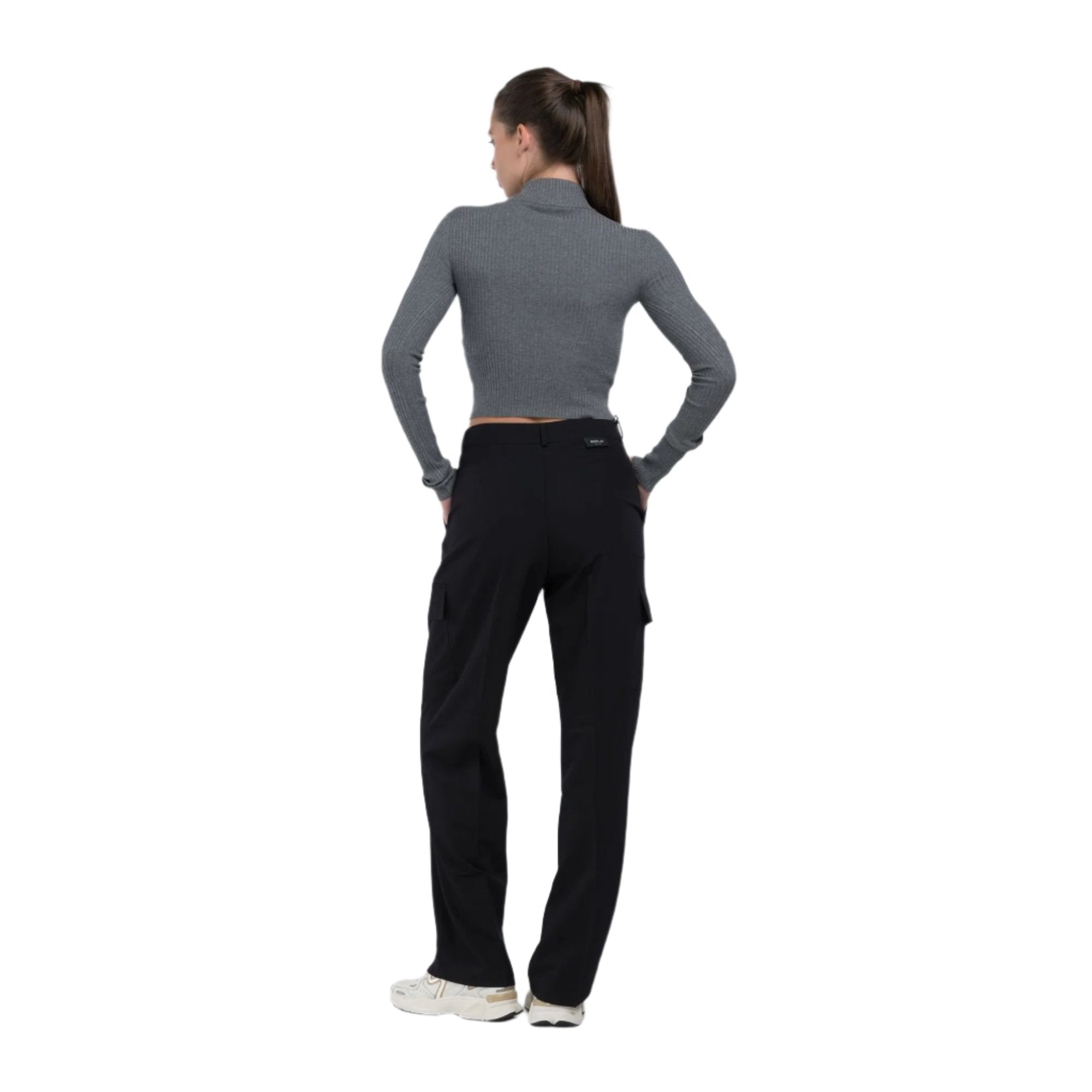 Replay Women's Viscose-Blend Hight Neck Sweater | Clothing | GCC | Winter 2024 | Women | Women All Clothing | Women Knitwear & sweater | Womens | Womens Fashion Replay Women's Viscose-Blend Hight Neck Sweater | Clothing | GCC | Winter 2024 | Women | Women All Clothing | Women Knitwear & sweater | Womens | Womens Fashion