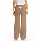 Replay Women's Regular Fit Mixed Component Pant
