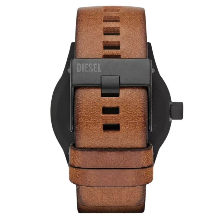 Diesel Rasp Gents Three-Hand Brown Leather Watch | Fashion Watches | GCC | Men | Mens | Mens Watches | Watch | Watches Diesel Rasp Gents Three-Hand Brown Leather Watch | Fashion Watches | GCC | Men | Mens | Mens Watches | Watch | Watches