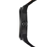 Diesel Rasp Gents Three-Hand Brown Leather Watch